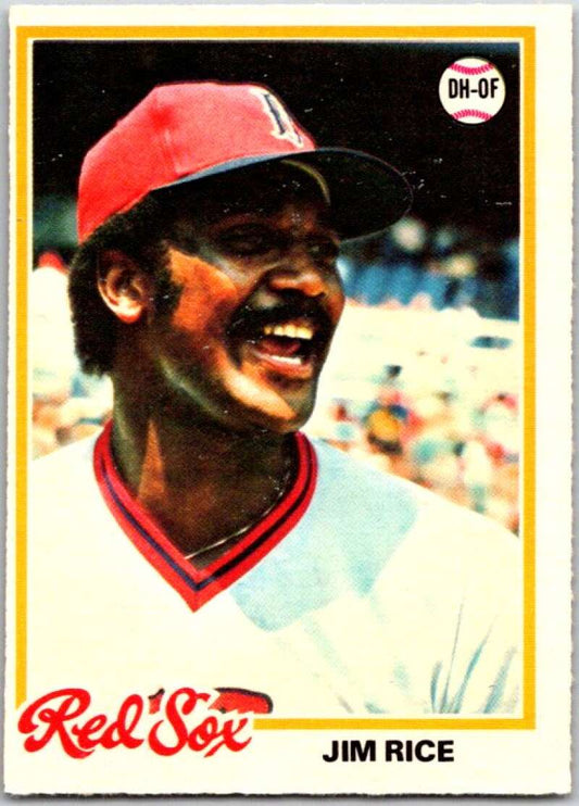 1978 O-Pee-Chee MLB #163 Jim Rice  Boston Red Sox  V48776