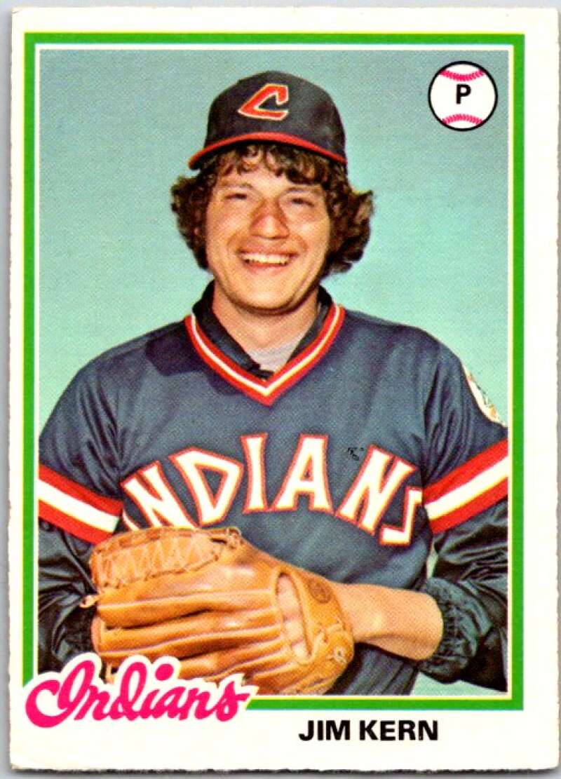 1978 O-Pee-Chee MLB #165 Jim Kern Cleveland Indians V48779