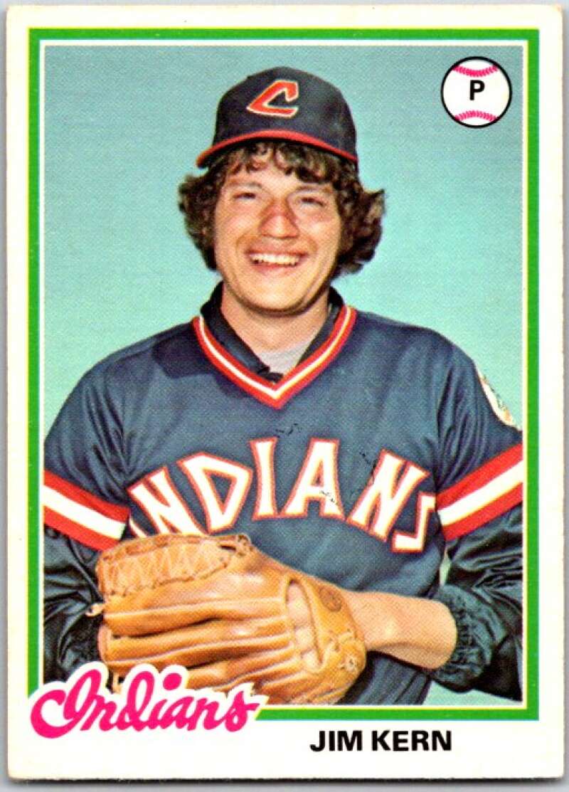1978 O-Pee-Chee MLB #165 Jim Kern Cleveland Indians V48780