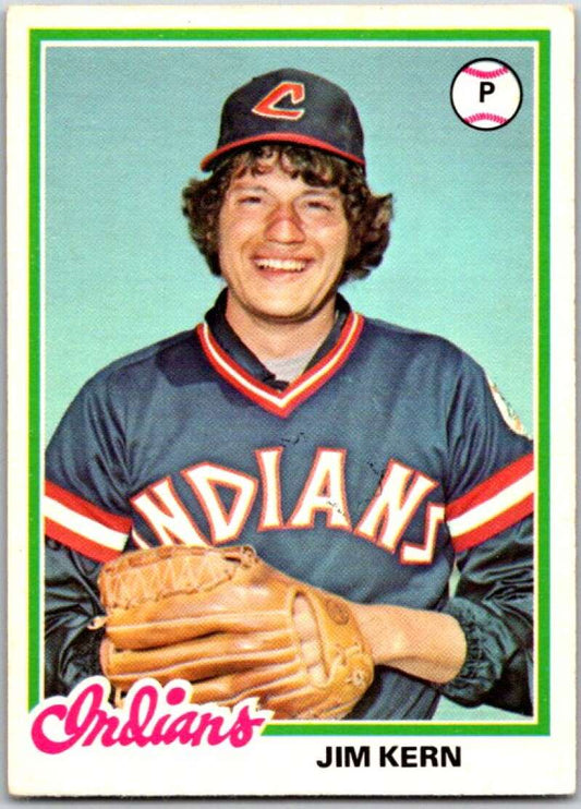 1978 O-Pee-Chee MLB #165 Jim Kern  Cleveland Indians  V48780