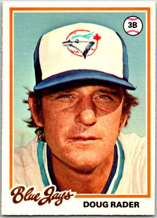 1978 O-Pee-Chee MLB #166 Doug Rader  Toronto Blue Jays  V48781