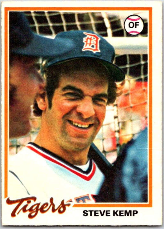 1978 O-Pee-Chee MLB #167 Steve Kemp  Detroit Tigers  V48785