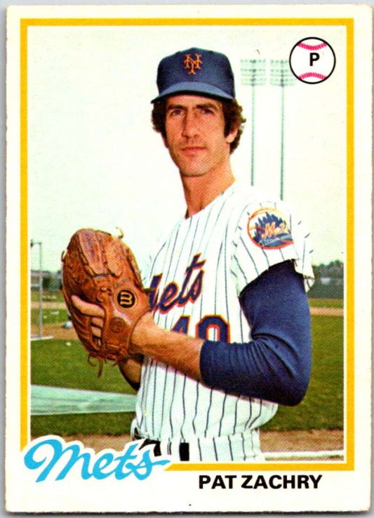 1978 O-Pee-Chee MLB #172 Pat Zachry  New York Mets  V48791