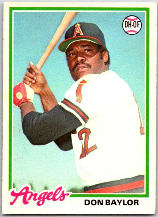 1978 O-Pee-Chee MLB #173 Don Baylor  California Angels  V48792