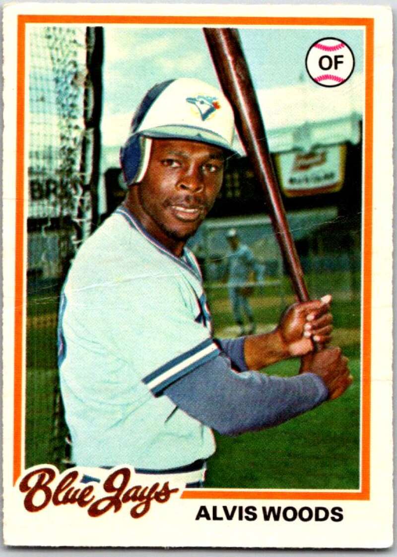 1978 O-Pee-Chee MLB #175 Alvis Woods Toronto Blue Jays V48796