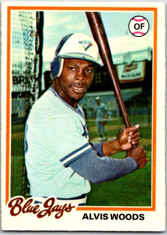 1978 O-Pee-Chee MLB #175 Alvis Woods  Toronto Blue Jays  V48796