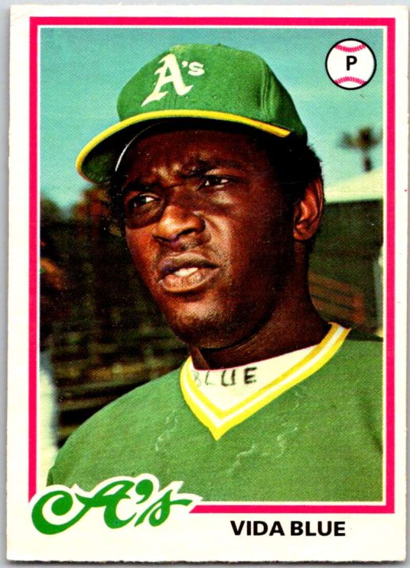 1978 O-Pee-Chee MLB #177 Vida Blue Oakland Athletics V48800