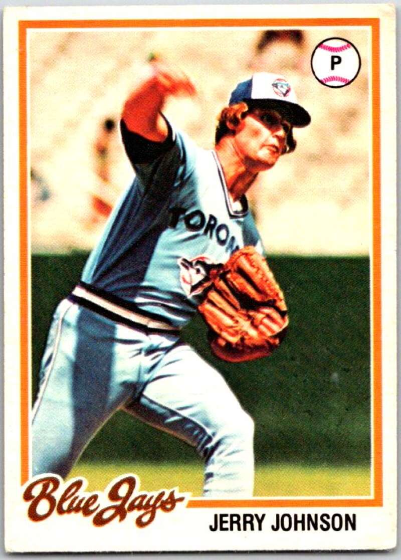 1978 O-Pee-Chee MLB #184 Jerry Johnson Toronto Blue Jays V48815