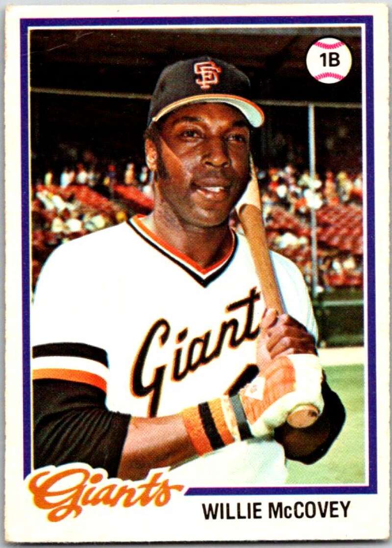 1978 O-Pee-Chee MLB #185 Willie McCovey San Francisco Giants V48816