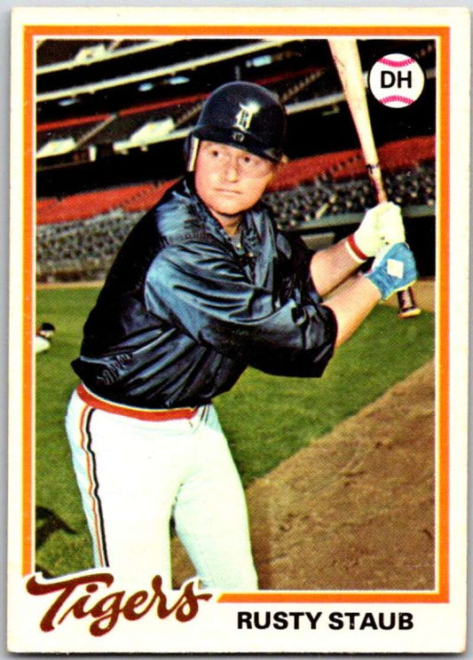 1978 O-Pee-Chee MLB #188 Rusty Staub  Detroit Tigers  V48821