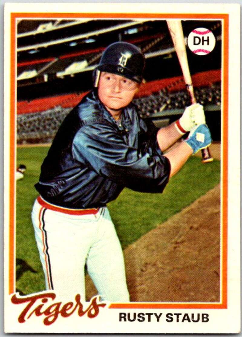 1978 O-Pee-Chee MLB #188 Rusty Staub Detroit Tigers V48822