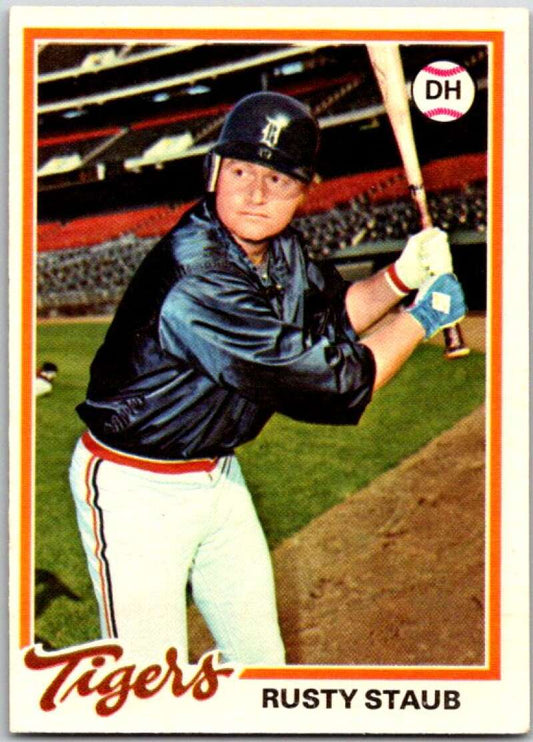 1978 O-Pee-Chee MLB #188 Rusty Staub  Detroit Tigers  V48822