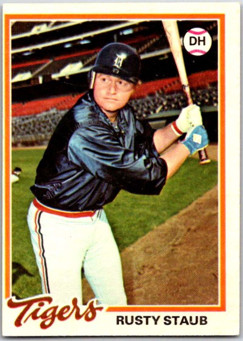 1978 O-Pee-Chee MLB #188 Rusty Staub Detroit Tigers V48823