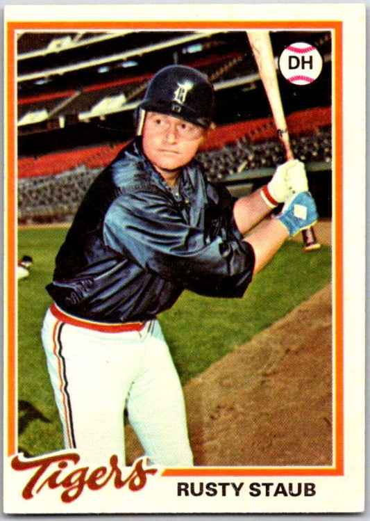 1978 O-Pee-Chee MLB #188 Rusty Staub  Detroit Tigers  V48823