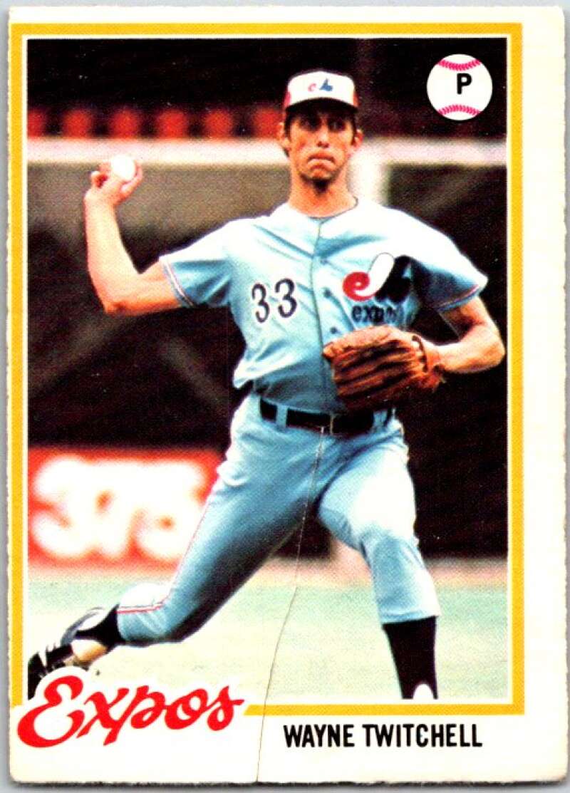 1978 O-Pee-Chee MLB #189 Wayne Twitchell Montreal Expos V48824