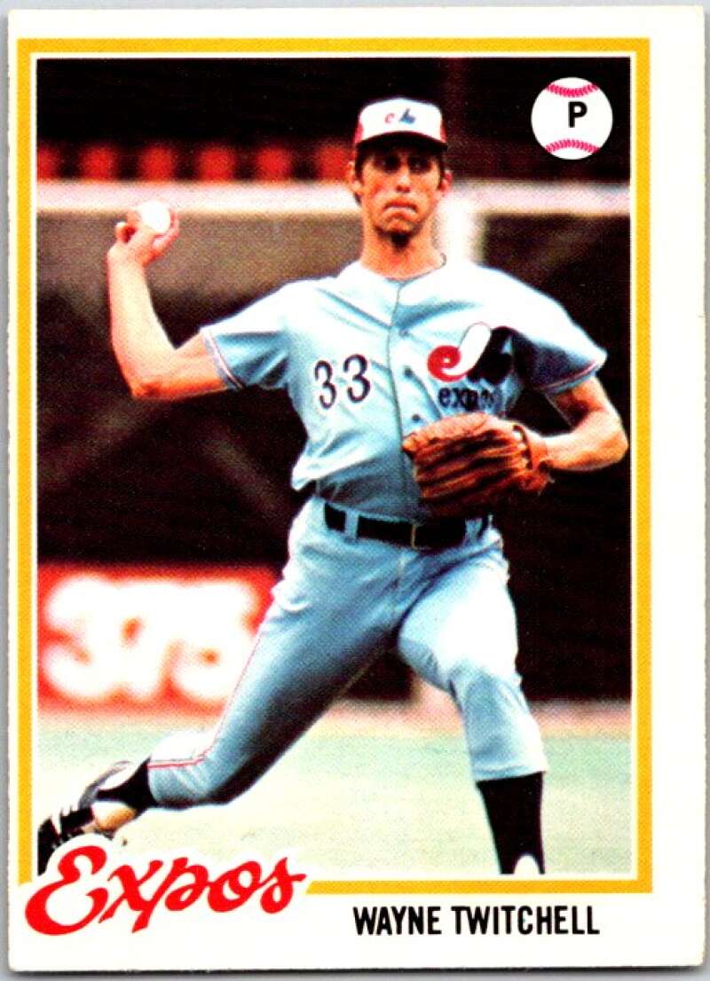 1978 O-Pee-Chee MLB #189 Wayne Twitchell Montreal Expos V48825