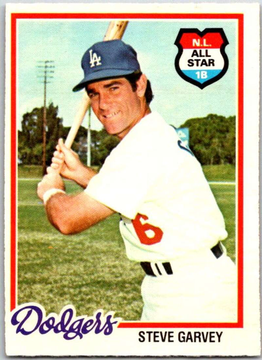 1978 O-Pee-Chee MLB #190 Steve Garvey  Los Angeles Dodgers  V48827