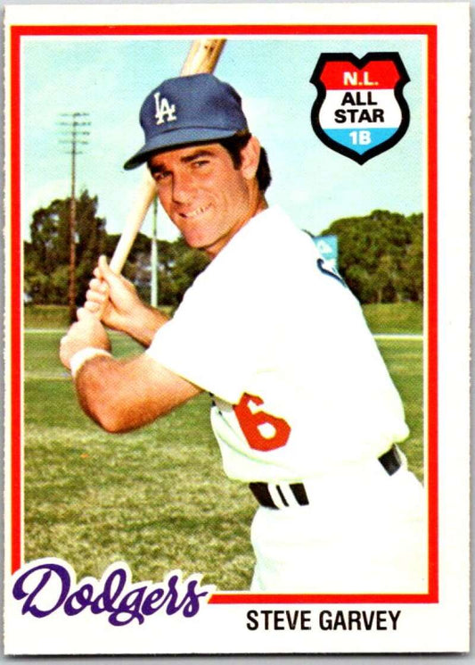 1978 O-Pee-Chee MLB #190 Steve Garvey  Los Angeles Dodgers  V48828