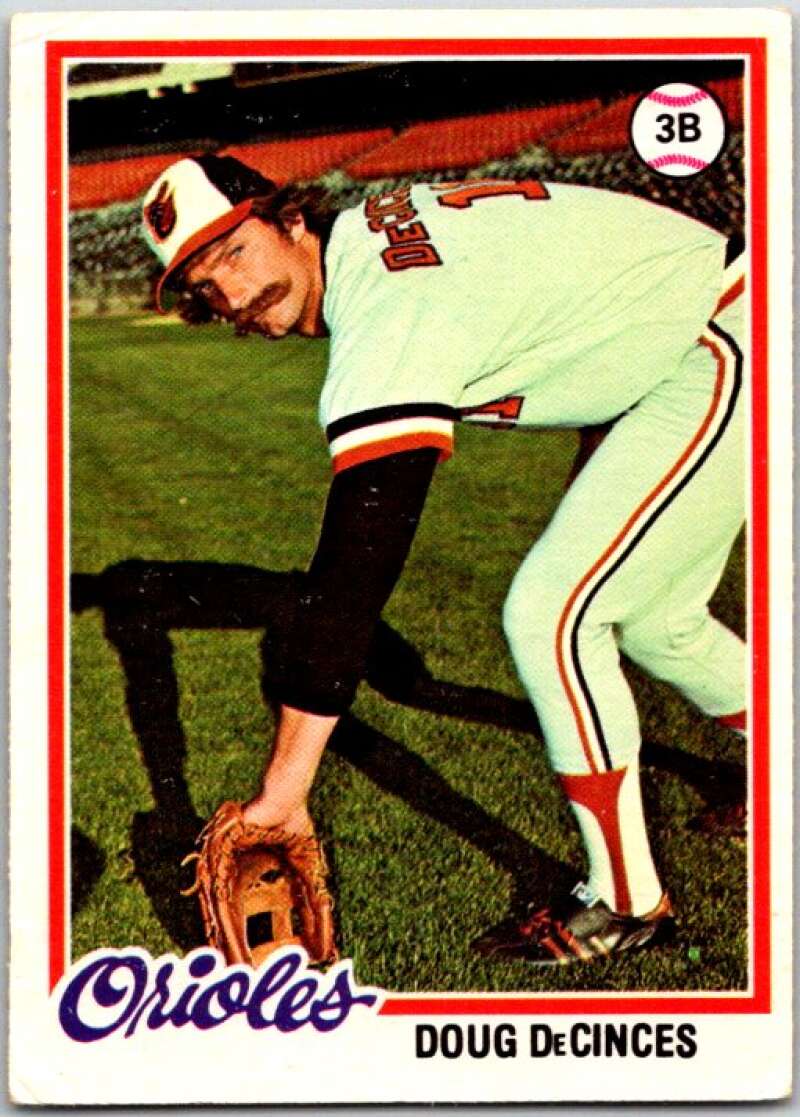 1978 O-Pee-Chee MLB #192 Doug DeCinces Baltimore Orioles V48830