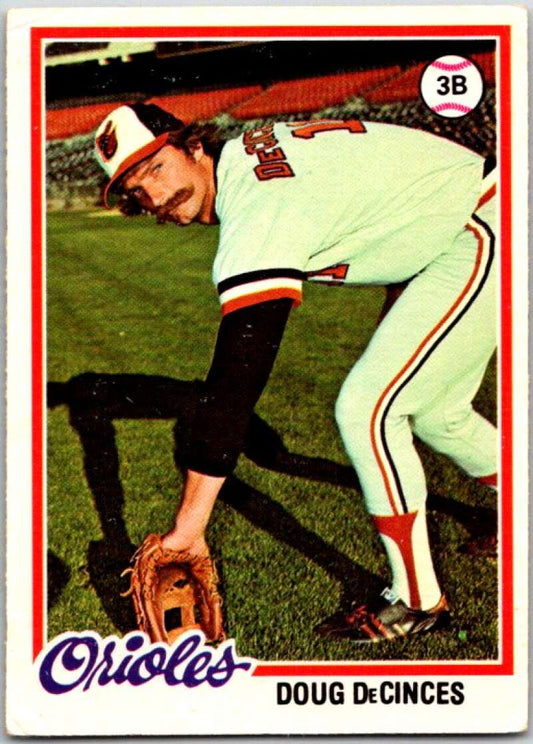 1978 O-Pee-Chee MLB #192 Doug DeCinces  Baltimore Orioles  V48830