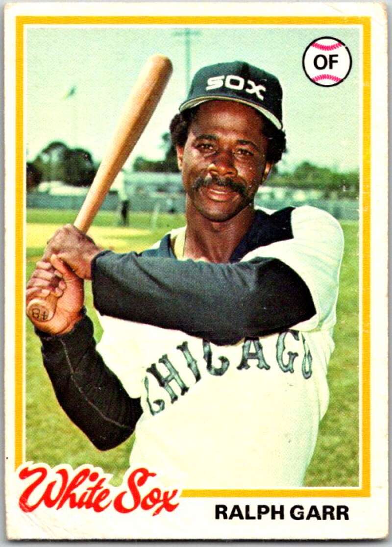 1978 O-Pee-Chee MLB #195 Ralph Garr Chicago White Sox V48835