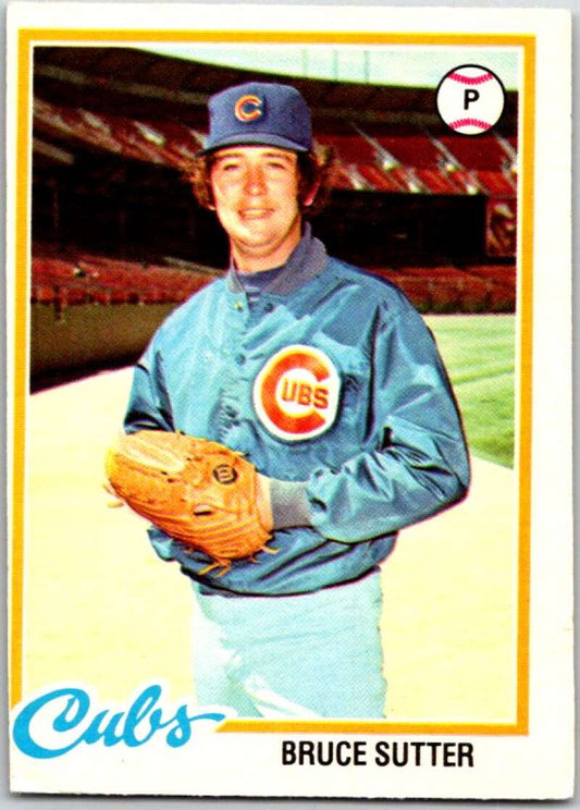 1978 O-Pee-Chee MLB #196 Bruce Sutter  Chicago Cubs  V48837