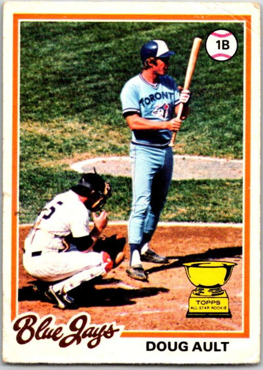 1978 O-Pee-Chee MLB #202 Doug Ault  Toronto Blue Jays  V48845