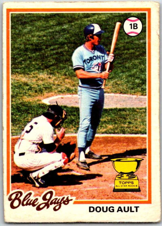 1978 O-Pee-Chee MLB #202 Doug Ault  Toronto Blue Jays  V48846