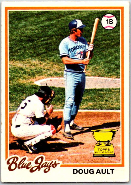 1978 O-Pee-Chee MLB #202 Doug Ault  Toronto Blue Jays  V48847