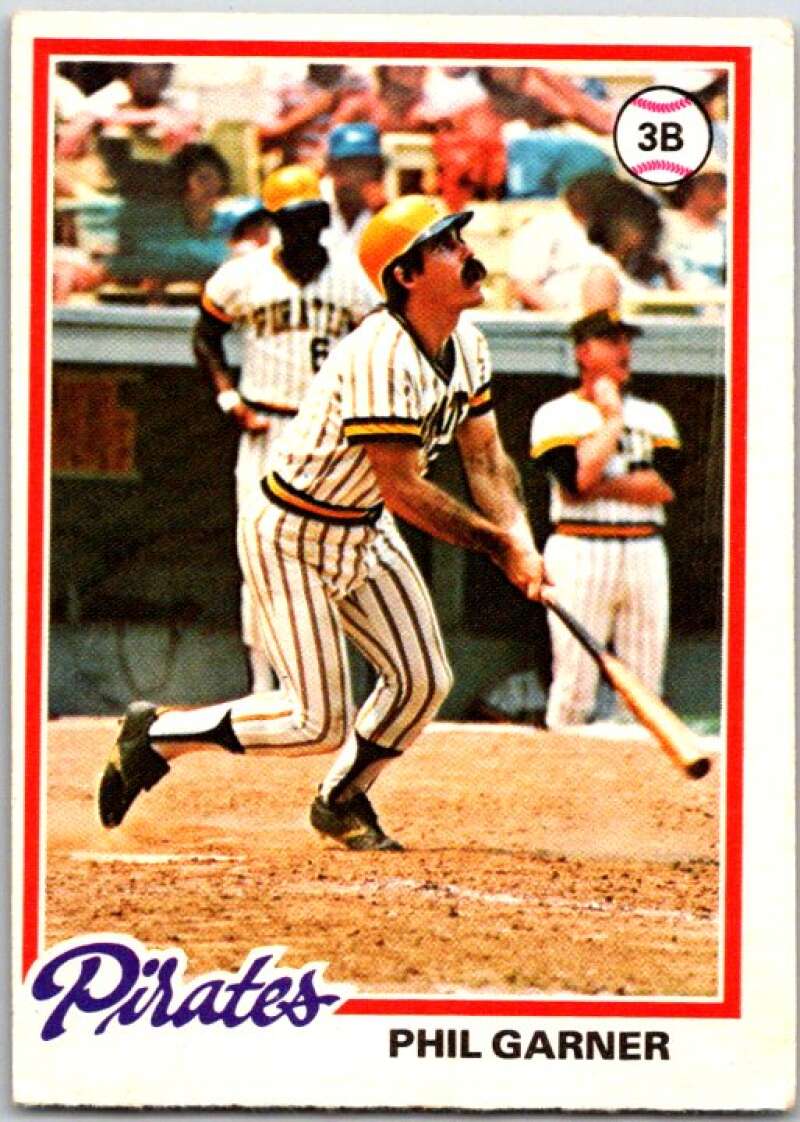 1978 O-Pee-Chee MLB #203 Phil Garner DP Pittsburgh Pirates V48848