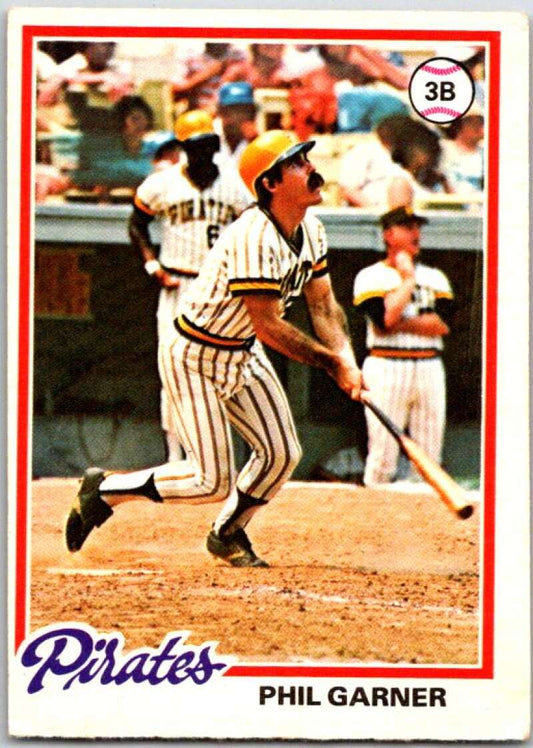 1978 O-Pee-Chee MLB #203 Phil Garner DP  Pittsburgh Pirates  V48848