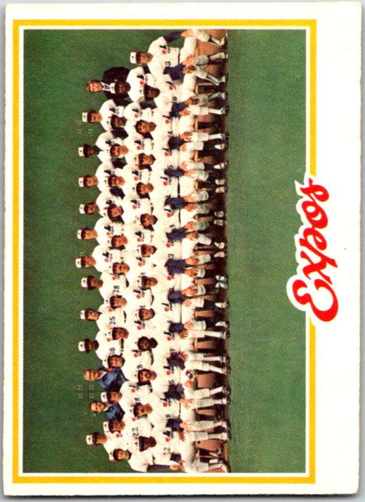 1978 O-Pee-Chee MLB #207 Expos Team DP  Montreal Expos  V48856
