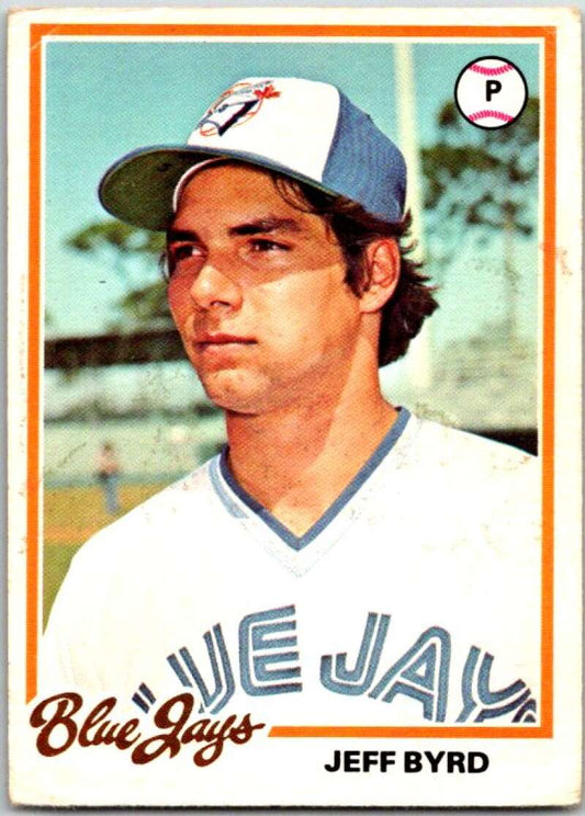 1978 O-Pee-Chee MLB #211 Jeff Byrd  Toronto Blue Jays  V48860
