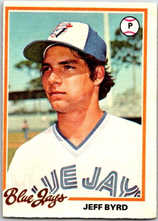 1978 O-Pee-Chee MLB #211 Jeff Byrd  Toronto Blue Jays  V48861