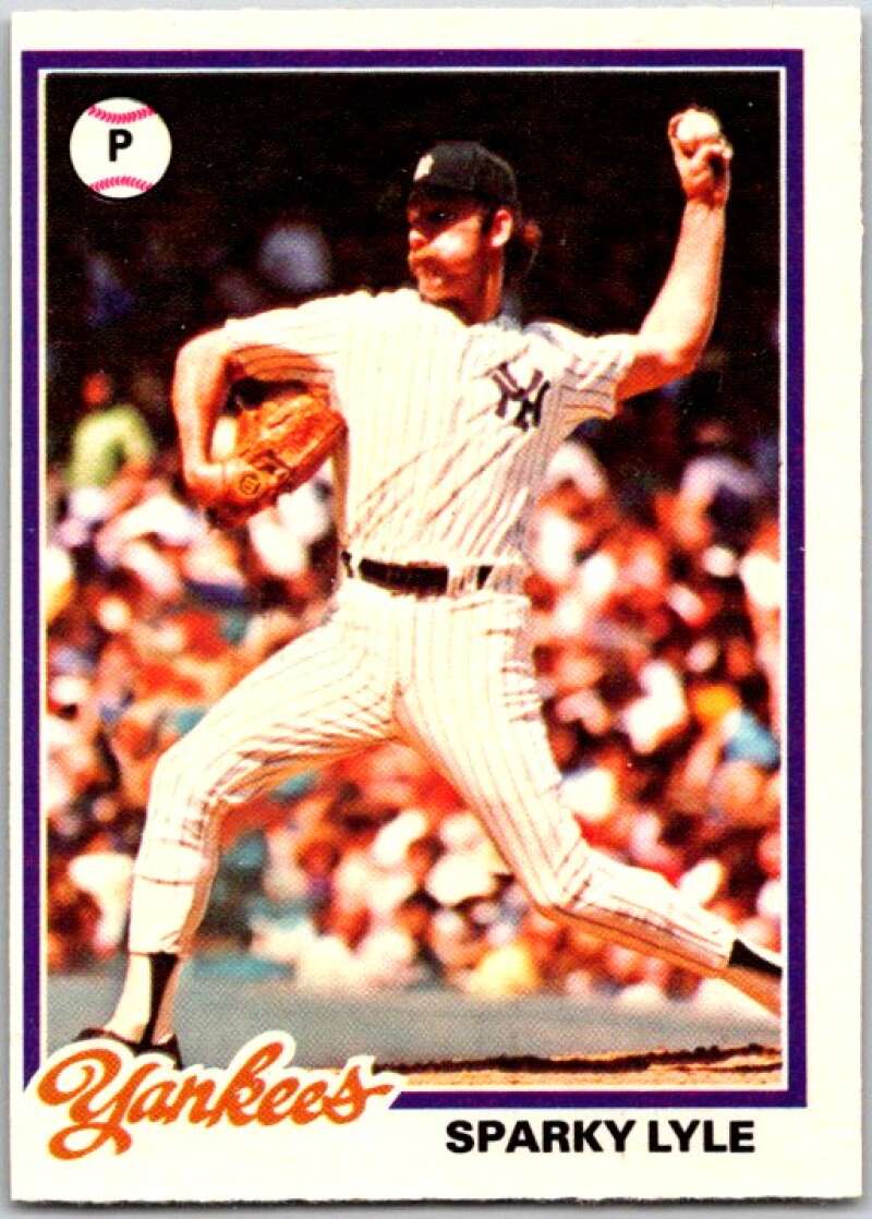 1978 O-Pee-Chee MLB #214 Sparky Lyle New York Yankees V48867