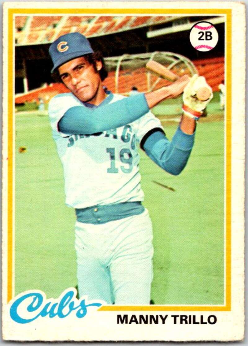 1978 O-Pee-Chee MLB #217 Manny Trillo Chicago Cubs V48870