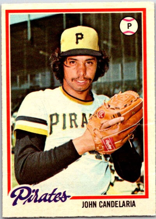 1978 O-Pee-Chee MLB #221 John Candelaria  Pittsburgh Pirates  V48876