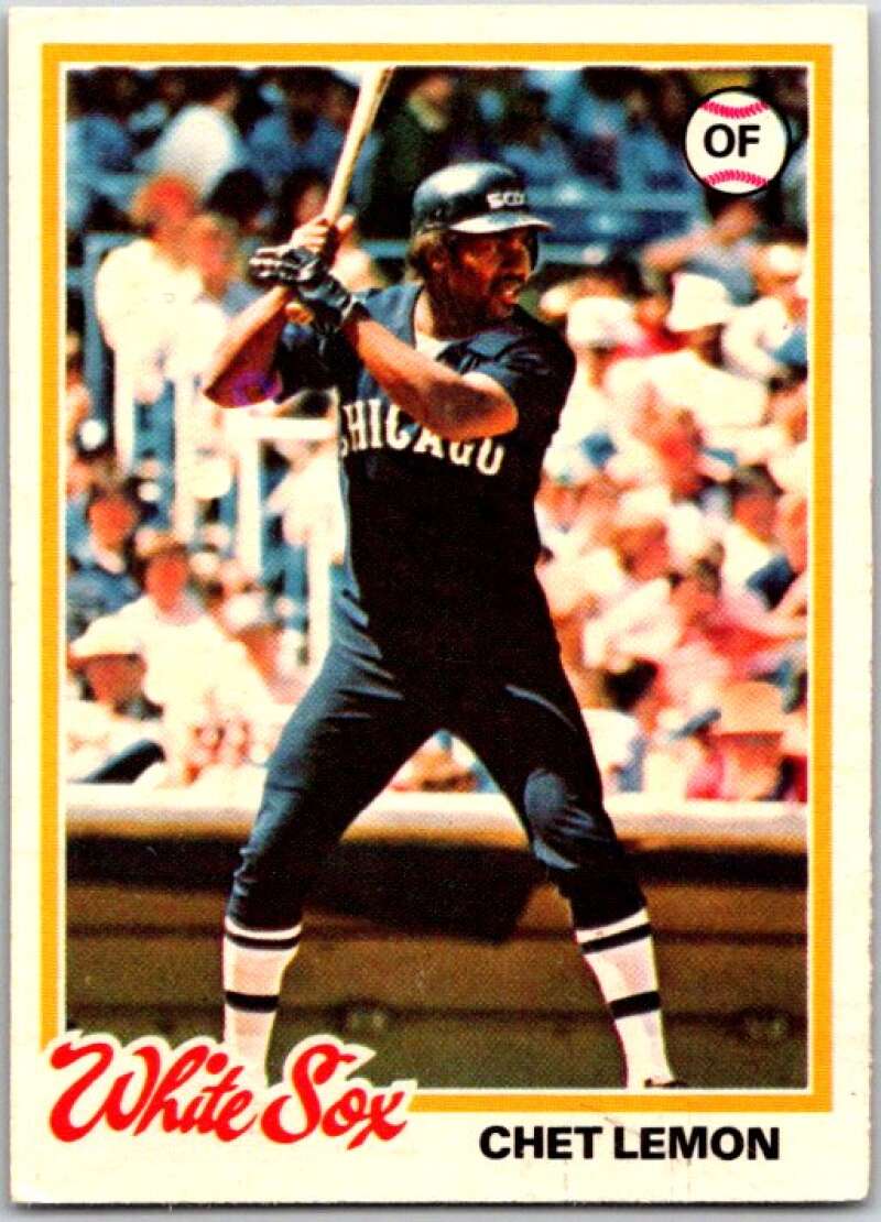 1978 O-Pee-Chee MLB #224 Chet Lemon Chicago White Sox V48882