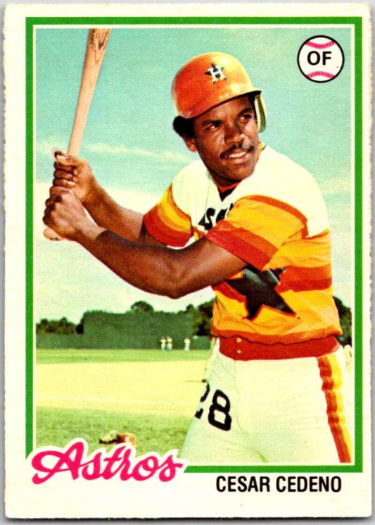 1978 O-Pee-Chee MLB #226 Cesar Cedeno  Houston Astros  V48883