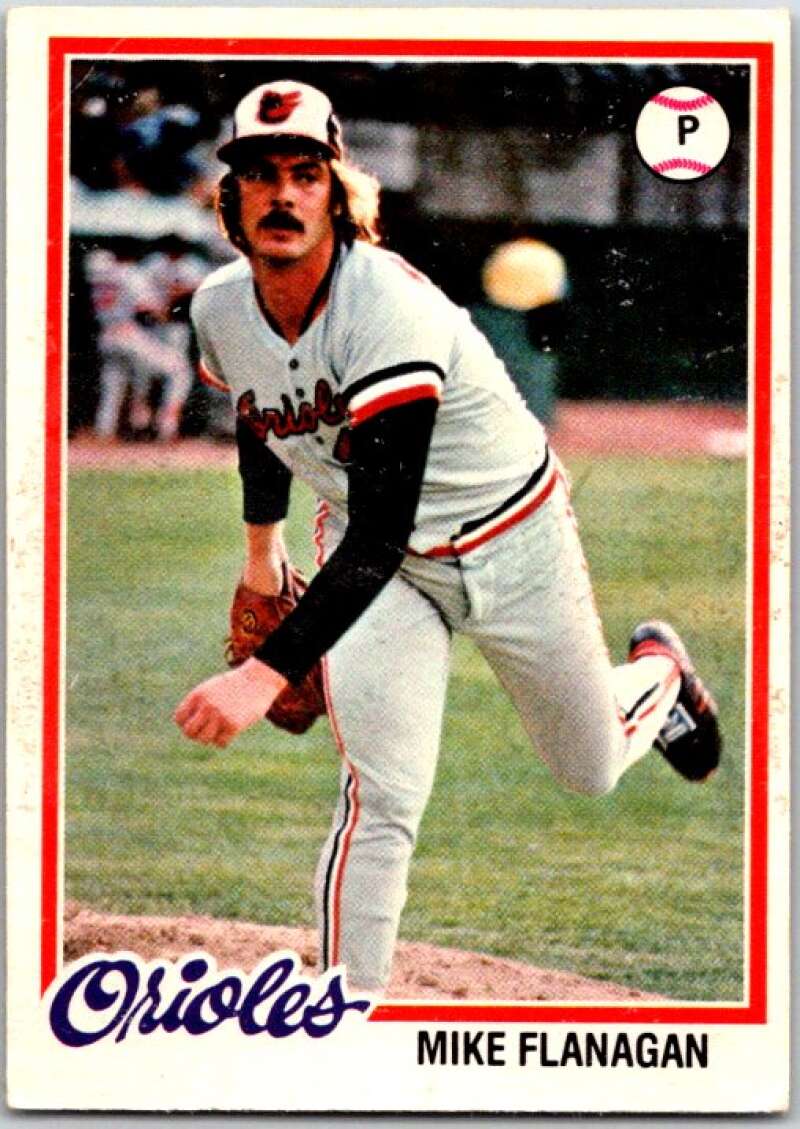 1978 O-Pee-Chee MLB #231 Mike Flanagan Baltimore Orioles V48891