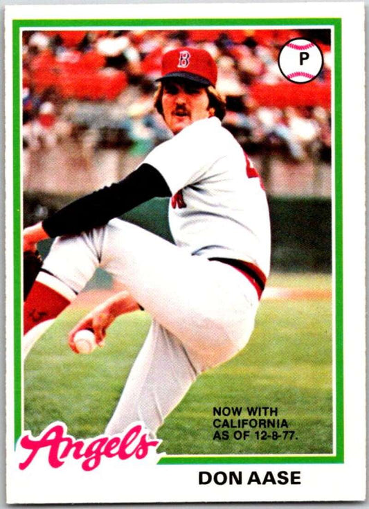 1978 O-Pee-Chee MLB #233 Don Aase  Angels/Red Sox  V48894