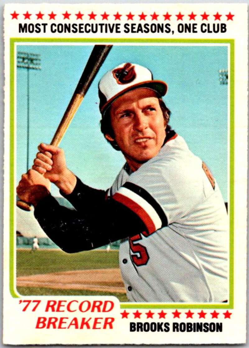1978 O-Pee-Chee MLB #239 Brooks Robinson RB Baltimore Orioles V48907