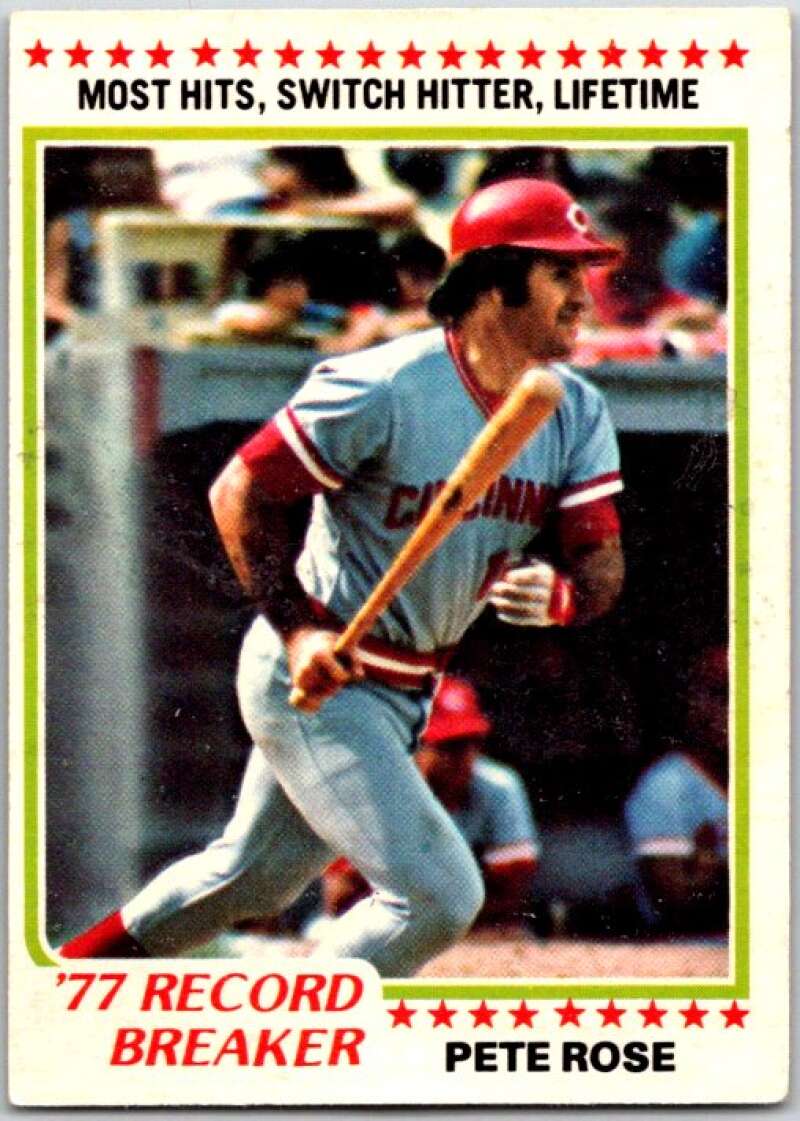 1978 O-Pee-Chee MLB #240 Pete Rose RB Cincinnati Reds V48909
