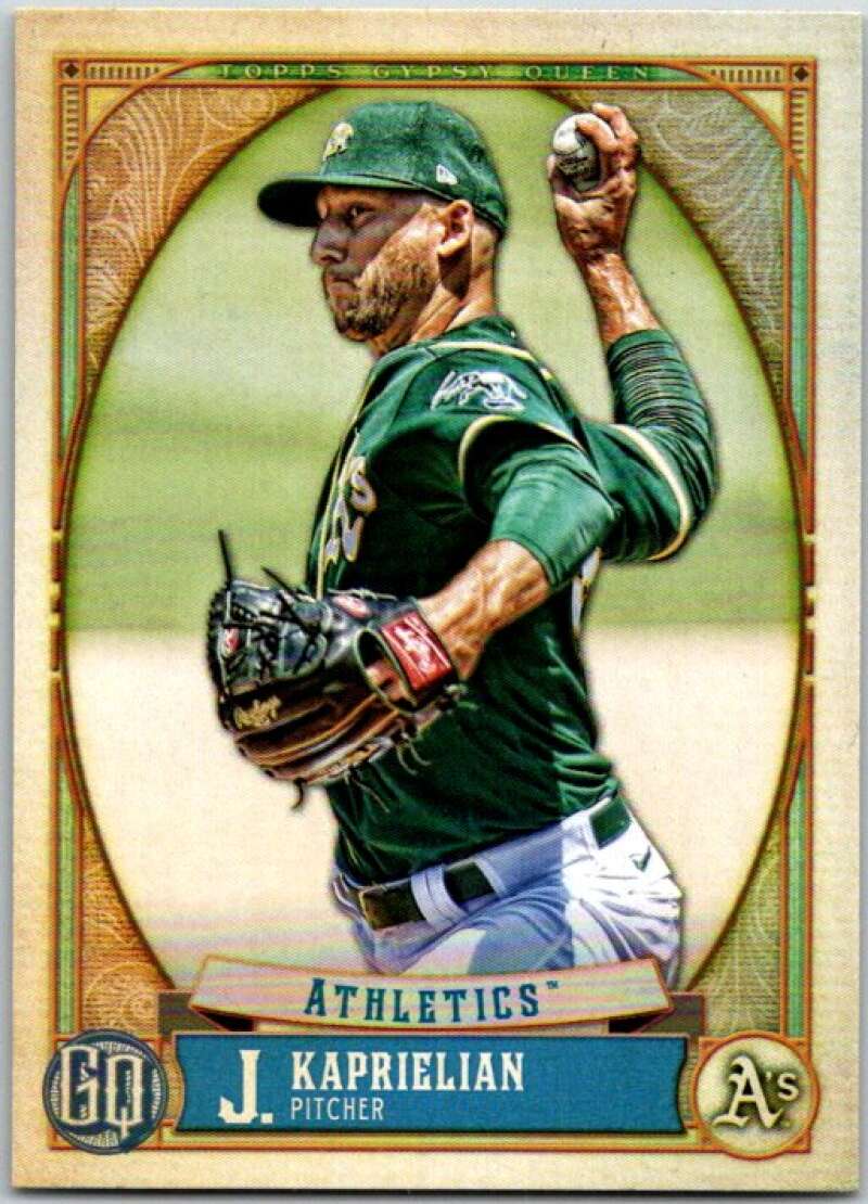2021 Topps Gypsy Queen #6 James Kaprielian Oakland Athletics V48918
