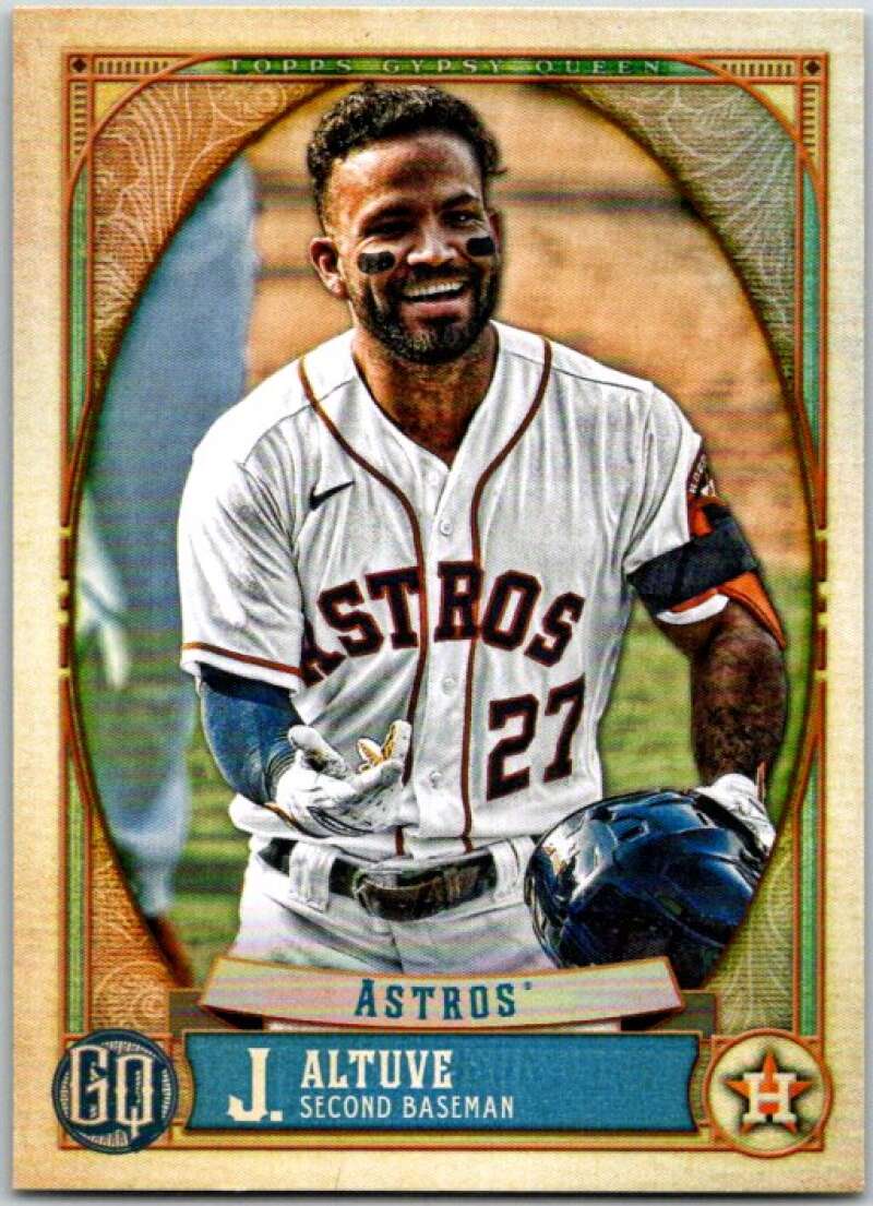 2021 Topps Gypsy Queen #20 Jose Altuve Houston Astros V48921