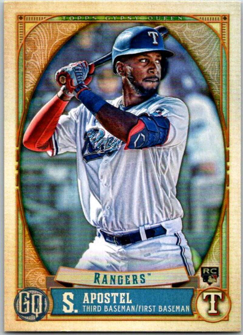 2021 Topps Gypsy Queen #110 Sherten Apostel RC Rookie Rangers V48931
