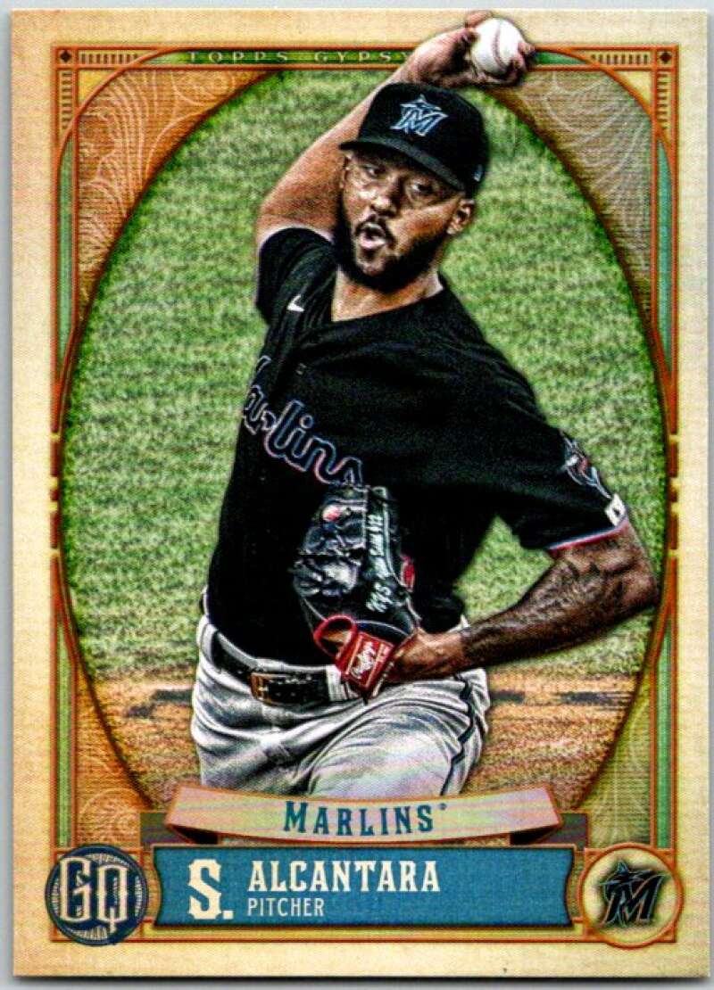 2021 Topps Gypsy Queen #168 Sandy Alcantara Miami Marlins V48937