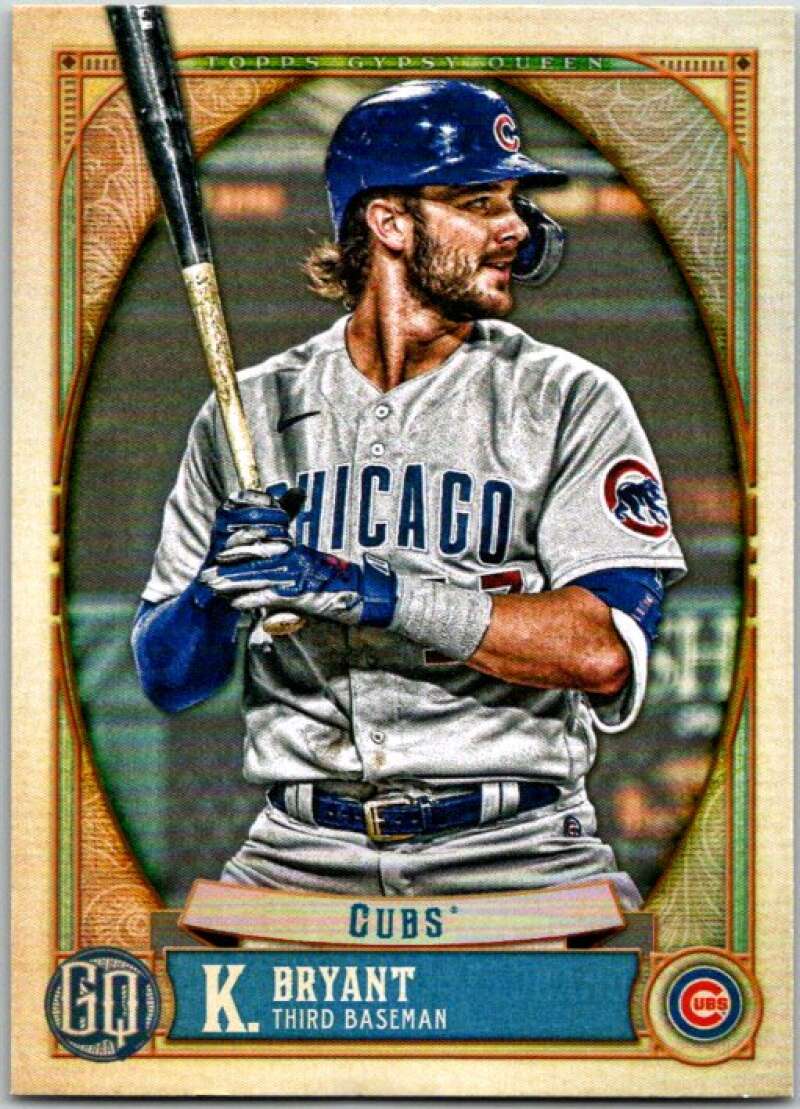 2021 Topps Gypsy Queen #187 Kris Bryant Chicago Cubs V48941