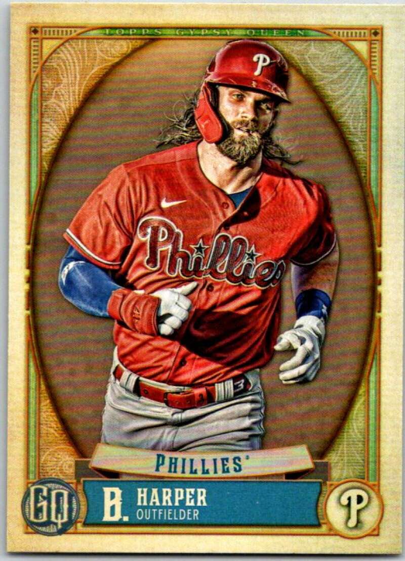 2021 Topps Gypsy Queen #215 Bryce Harper Philadelphia Phillies V48943