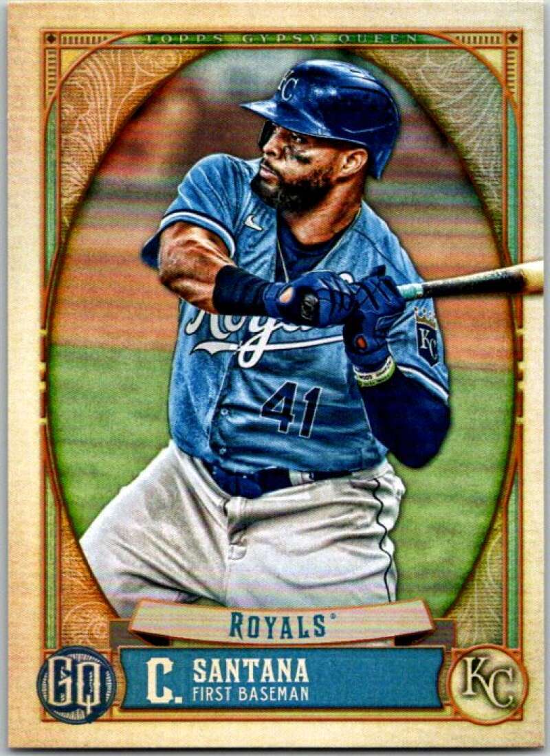 2021 Topps Gypsy Queen #223 Carlos Santana Kansas City Royals V48944